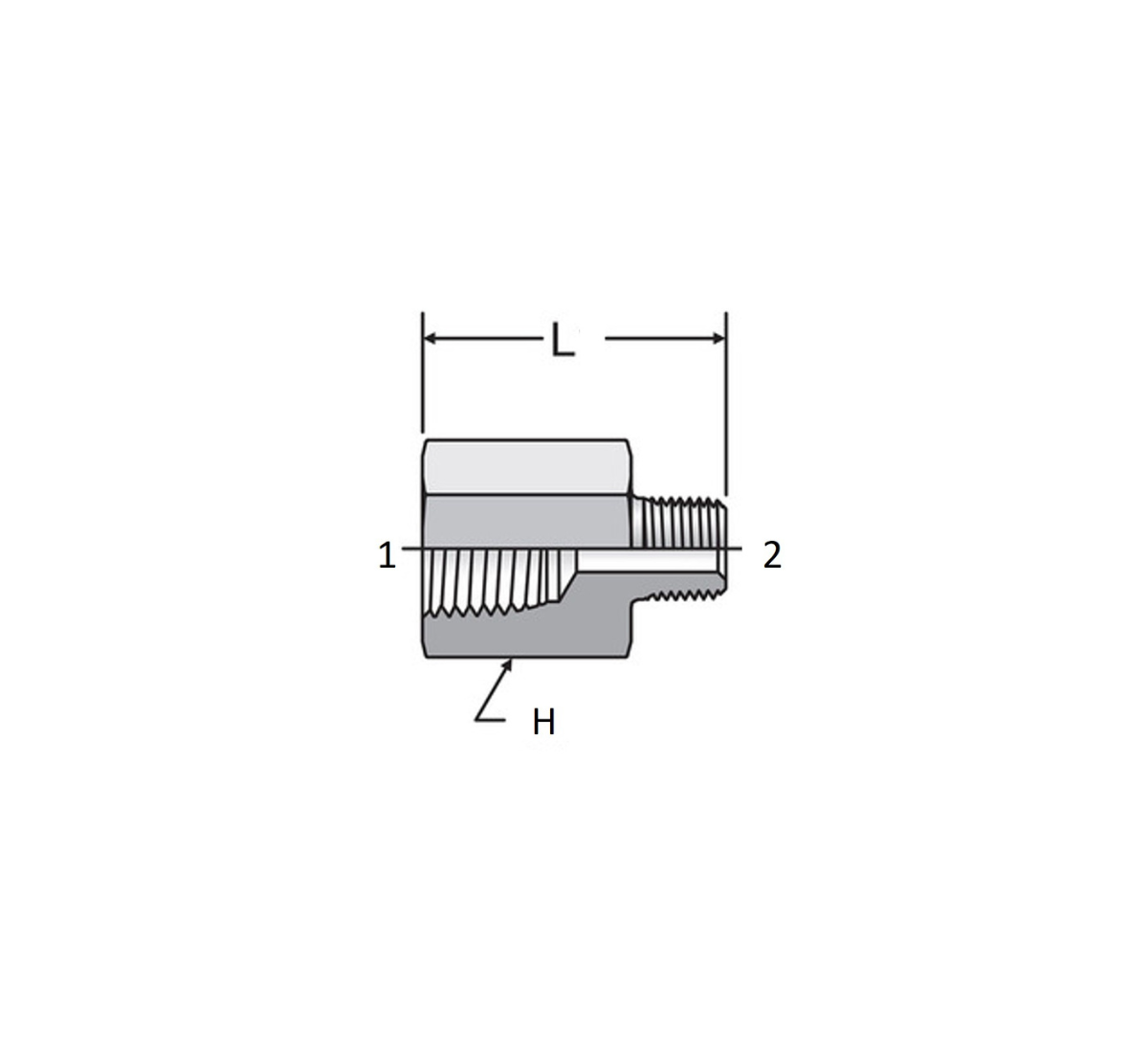 Adapt Hembra Npt X Macho Npt Largo Hosemart