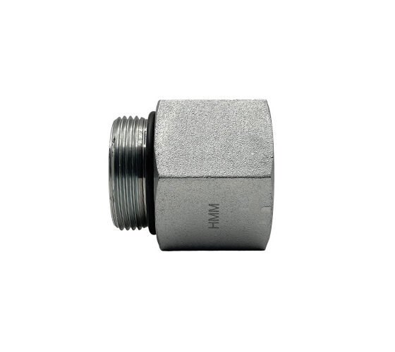 Adaptador Hidráulico Macho Oring Boss 1/4" X Hembra NPT 3/8"
