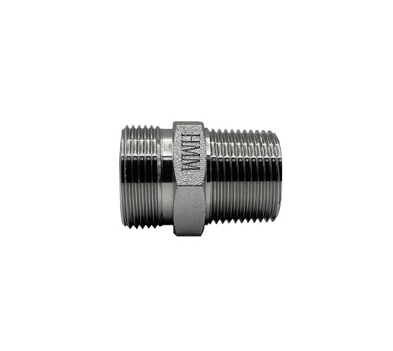 Adaptador Hidráulico Macho Cara Plana 3/8" X Macho NPT 1/4"