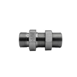 Adaptador Hidráulico Pasamuro Macho Cara Plana 1/2″