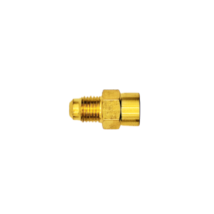 Conector de Bronce Macho Flare 3/8″ X Hembra NPT 1/2″