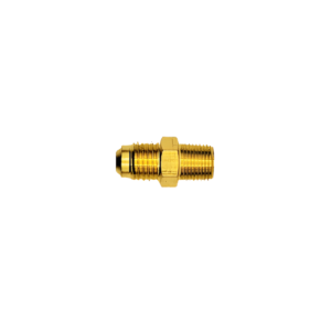 Conector de Bronce Macho Flare 3/8″ X Macho NPT 1/2″