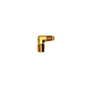 Conector de Bronce de Bronce 90° Macho Flare 1/2″ a Macho NPT 3/4″