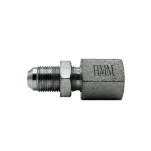Adaptador Hidráulico Pasamuro Macho JIC 1/2″ X Hermbra NPT 1/2″