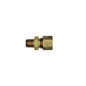 Conector de Bronce Macho C/Garbanzo 1/4″ X 1/2″
