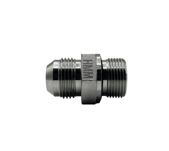 Adaptador Hidráulico Macho JIC 5/8" X Macho BSPP 1/2"