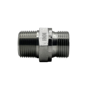 Adaptador Hidráulico Macho NPT 1/4″ X Macho BSPP 3/8″