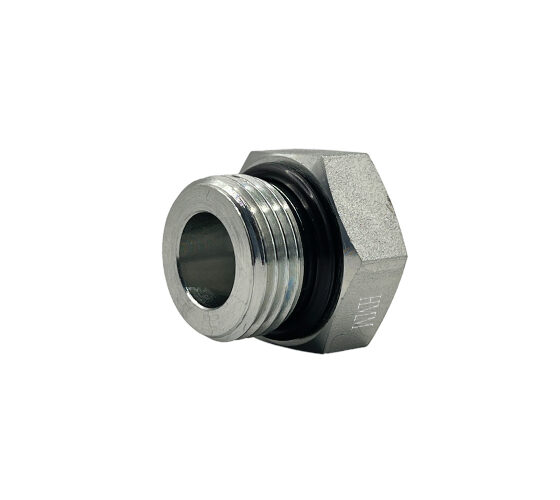 Adaptador Hidráulico Tapon 1 1/4" Macho Oring Boss