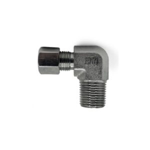 Adaptador Hidráulico Union Garbanzo 3/8″ X 1/4″ Macho NPT 90°