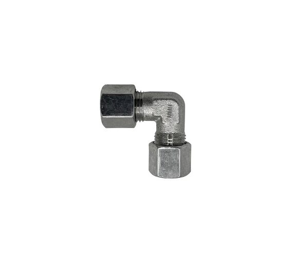 Adaptador Hidráulico Union con Garbanzo 1/2" para Linea de Tubo 90°