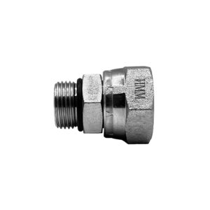 Adaptador Hidráulico 1″ Oring Boss X Hembra JIC 1″ Giratoria