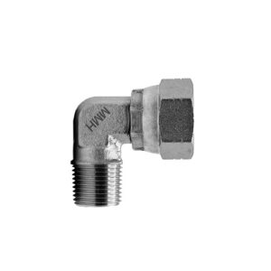 Adaptador Hidráulico 1″ Macho NPT X 1″ Hembra JIC Giratoria 90°