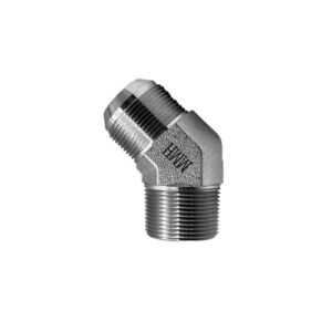 Adaptador Hidráulico Macho JIC 3/8″ X Macho NPT 1/4″ 45°