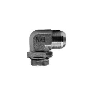 Adaptador Hidráulico 1 1/2 Macho JIC X 1 1/2 Macho ORB 90°