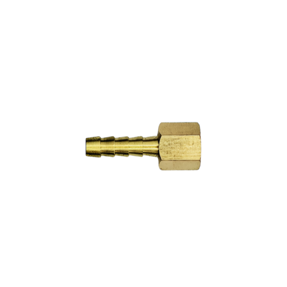 Conex. Espiga 1/4" a Rosca Hembra 1/4" NPT