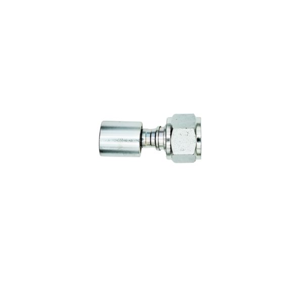 Conexión Hidráulica  para Manguera de Teflon 1/2" x Rosca Hembra JIC 37° 1/2"