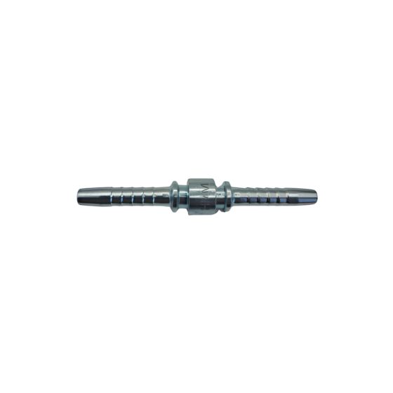 Unión para Manguera Hidraúlica 2 Mallas 3/8"