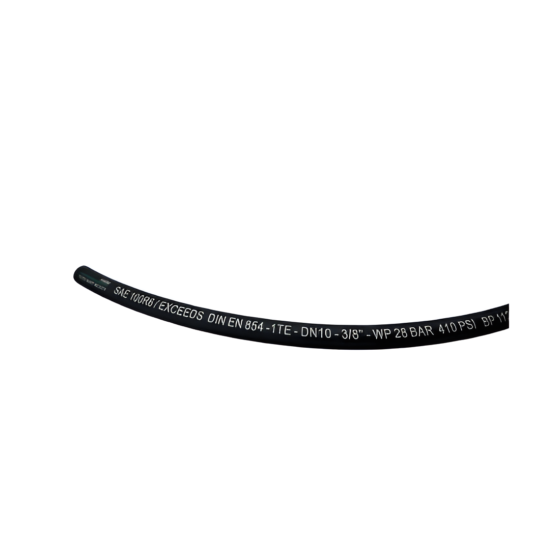 Manguera Hidráulica 3/8", 1 Malla Textil, SAE 100R6, Agua-Aceite-Aire-Gasolina, 410 PSI