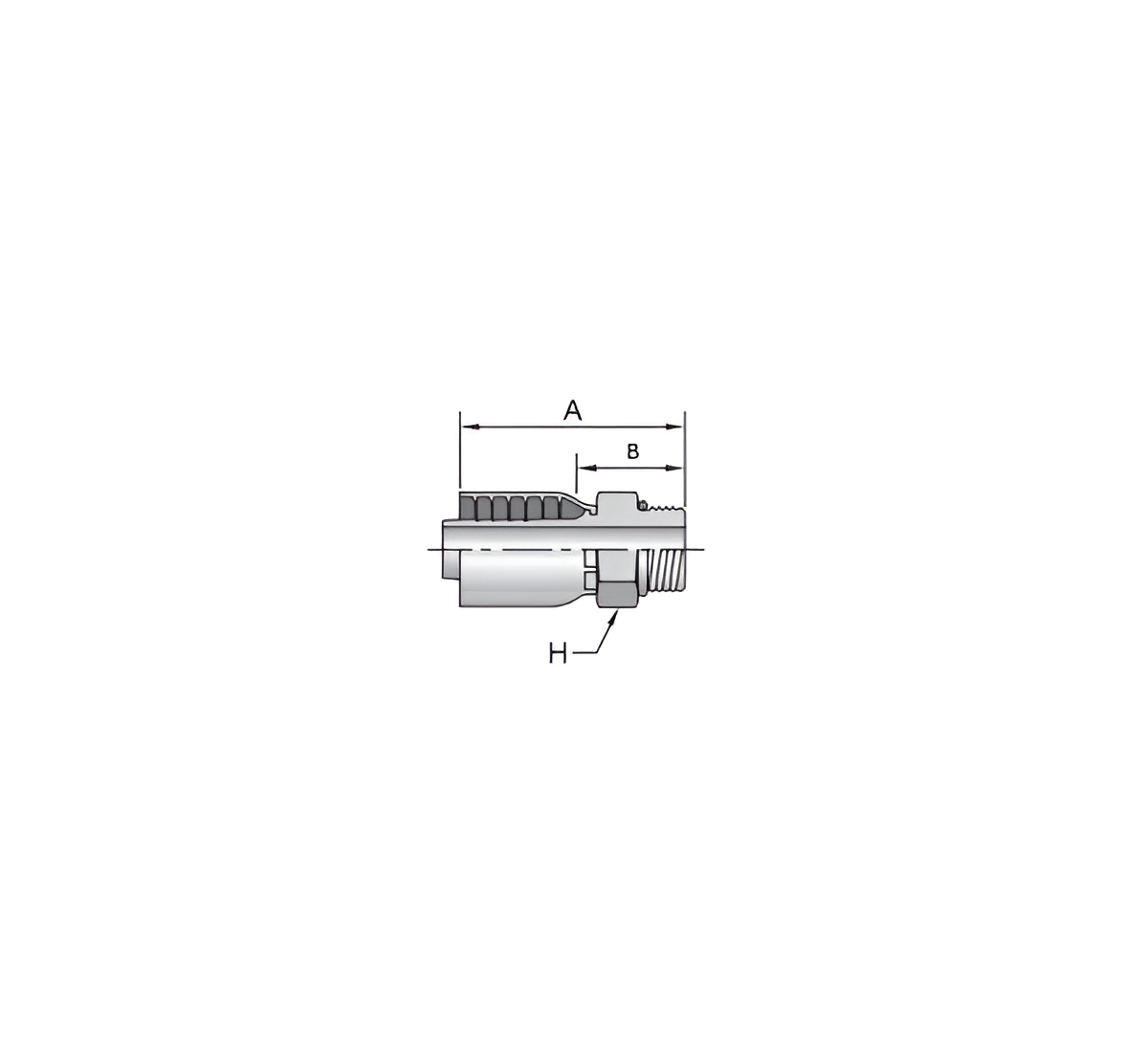 Conex Macho Oring Boss P Mallas Hosemart