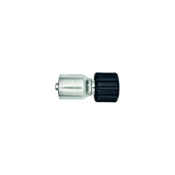 Conexión Hidráulica para Manguera 2 Mallas 1/4" x  Rosca Hembra Tipo Karcher M22X1.5