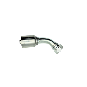 Conexión Hidráulica para Manguera 4 Mallas 3/8″ x Rosca Hembra JIC 3/8″ 45°