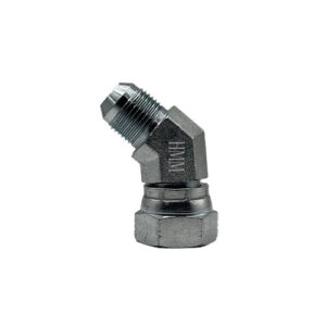 Adaptador Hidráulico Macho JIC 5/8″ X Hembra JIC 5/8″ Girat. 45°